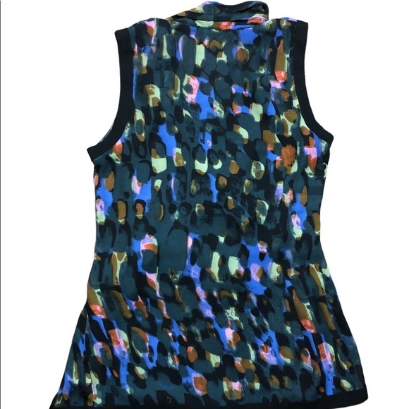 Sleeveless Flaunt Wrap Blouse Top by CAbi - Picture 9 of 11